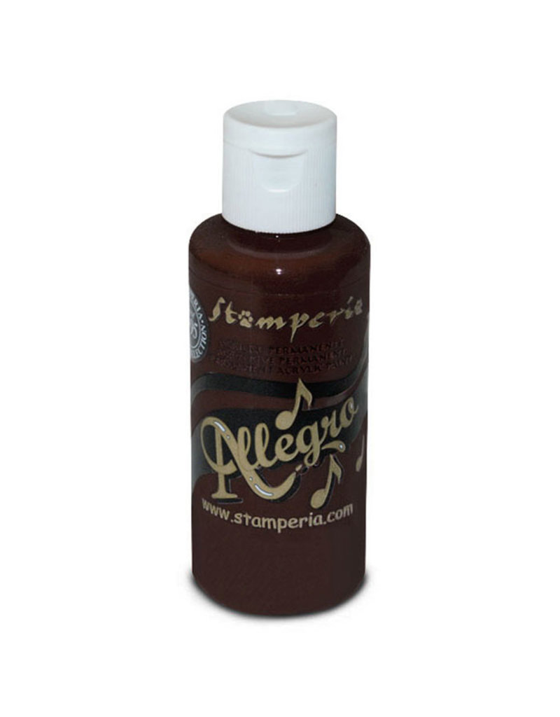 Stamperia Allegro paint 59 ml brown