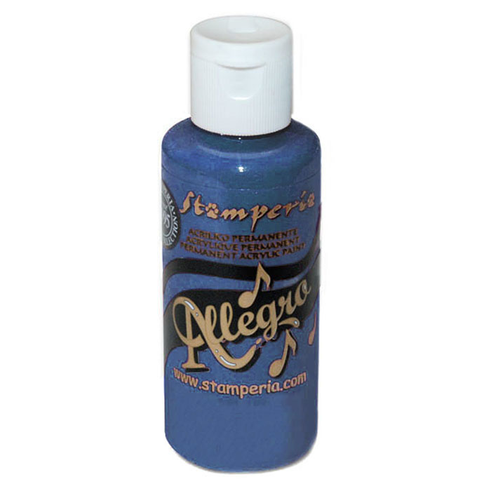 Stamperia Allegro paint 59 ml blue aviation