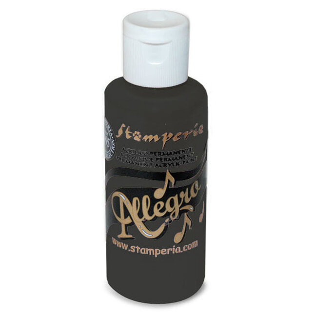 Stamperia Allegro paint 59 ml anthracite