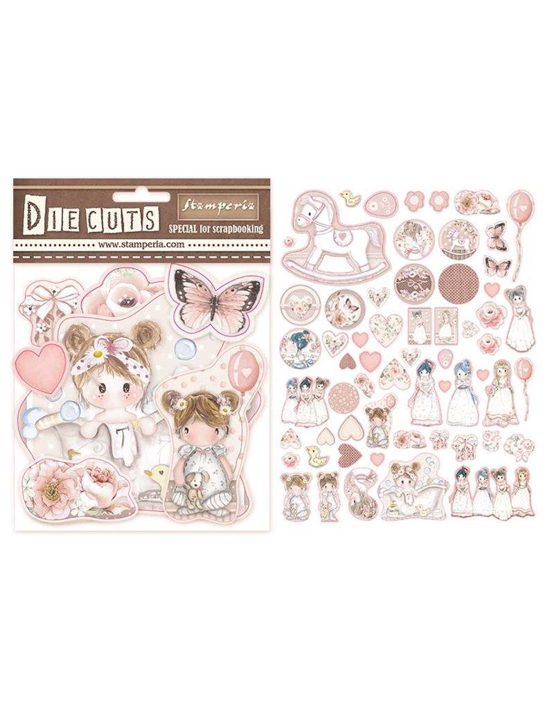 Stamperia Die cuts assorted - Little Girl