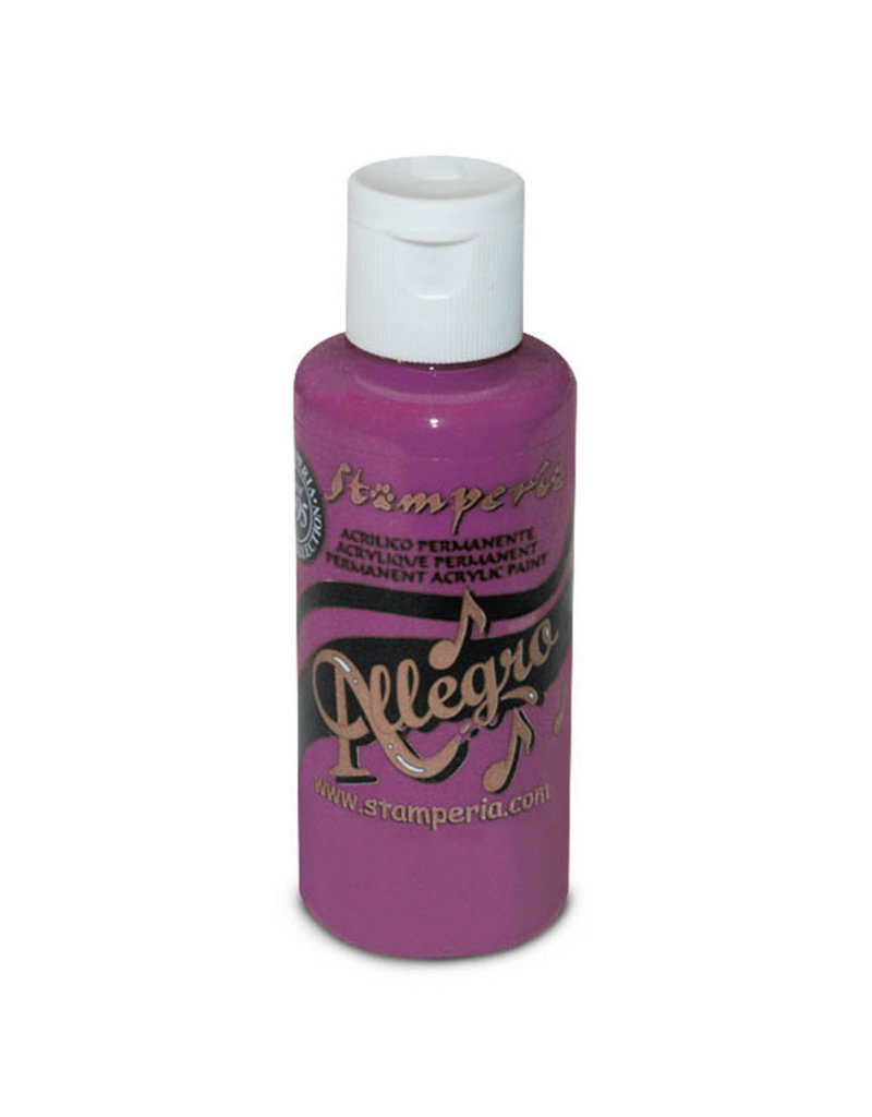 Stamperia Allegro paint 59 ml cyclamen