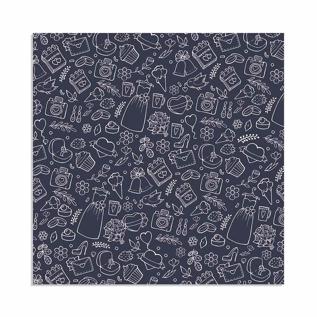 Stamperia Block 22 sheets 30.5x30.5 (12"x12") Single Face Love Story