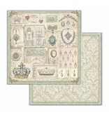 Stamperia Block 10 sheets 30.5x30.5 (12"x12") Double Face Princess