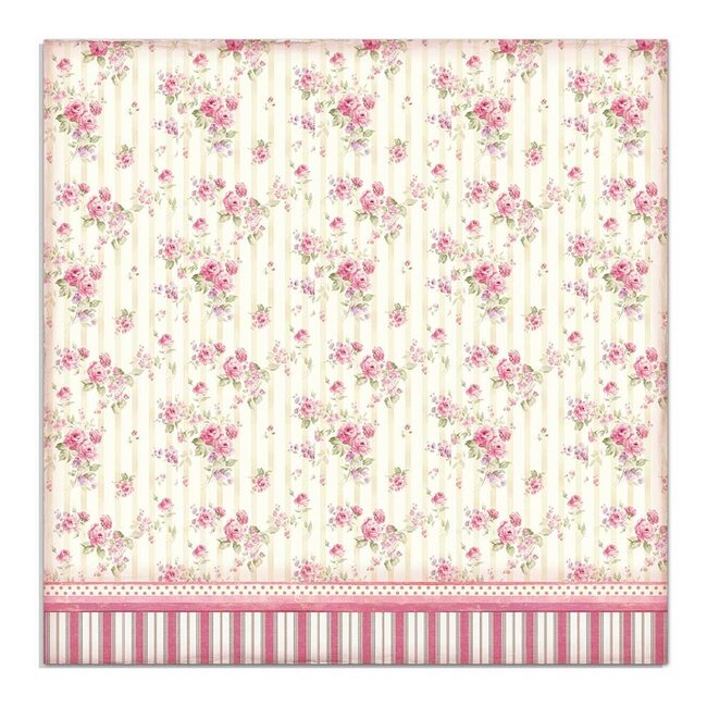 Stamperia Double Face Paper Cup of tea