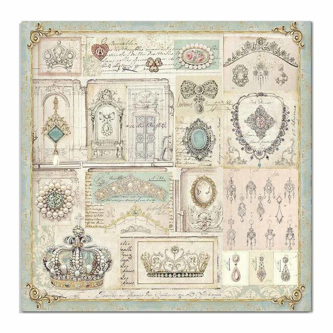 Stamperia Double Face Paper Jewellery