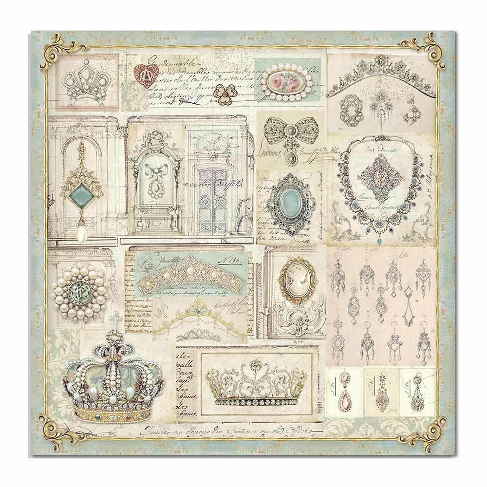 Stamperia Double Face Paper Jewellery