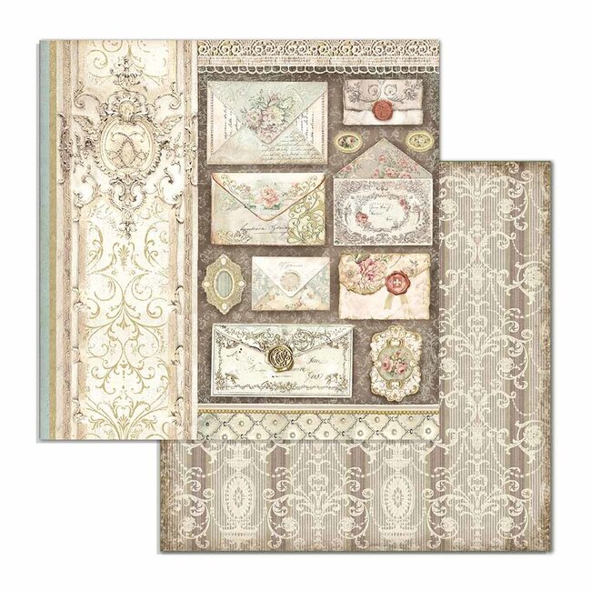 Stamperia Double Face Paper Letters