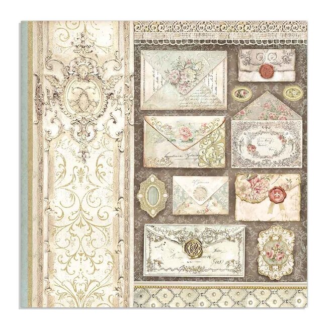 Stamperia Double Face Paper Letters