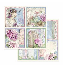 Stamperia Double Face Paper 4 cards