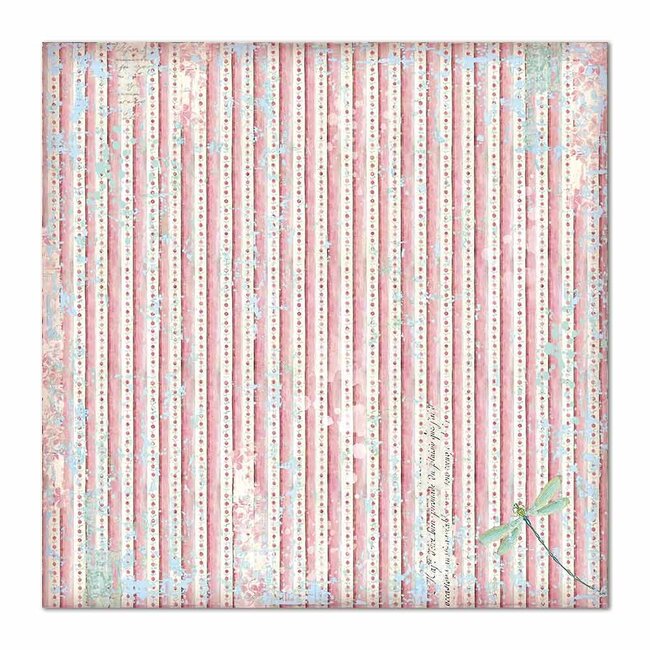 Stamperia Dubbelzijdig Papier Garland