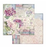Stamperia Double Face Paper Hortensia