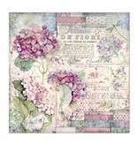 Stamperia Double Face Paper Hortensia