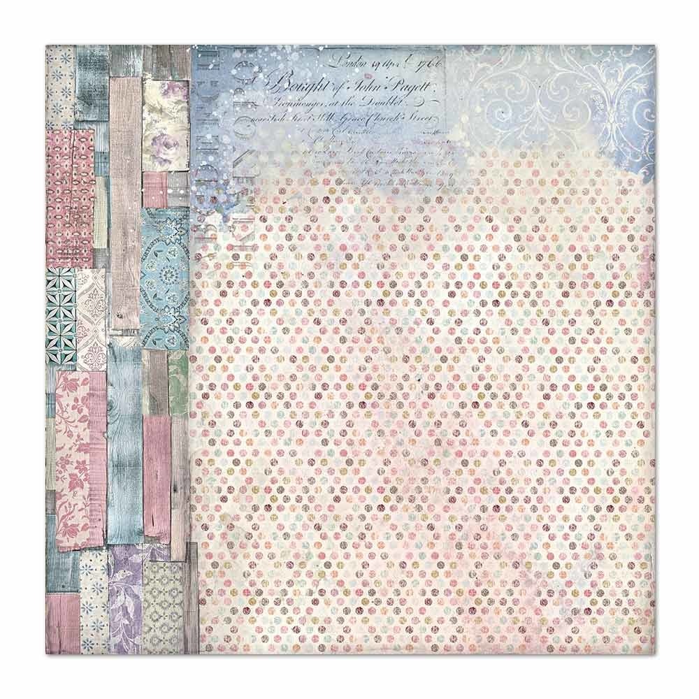 Stamperia Dubbelzijdig Papier Hortensia