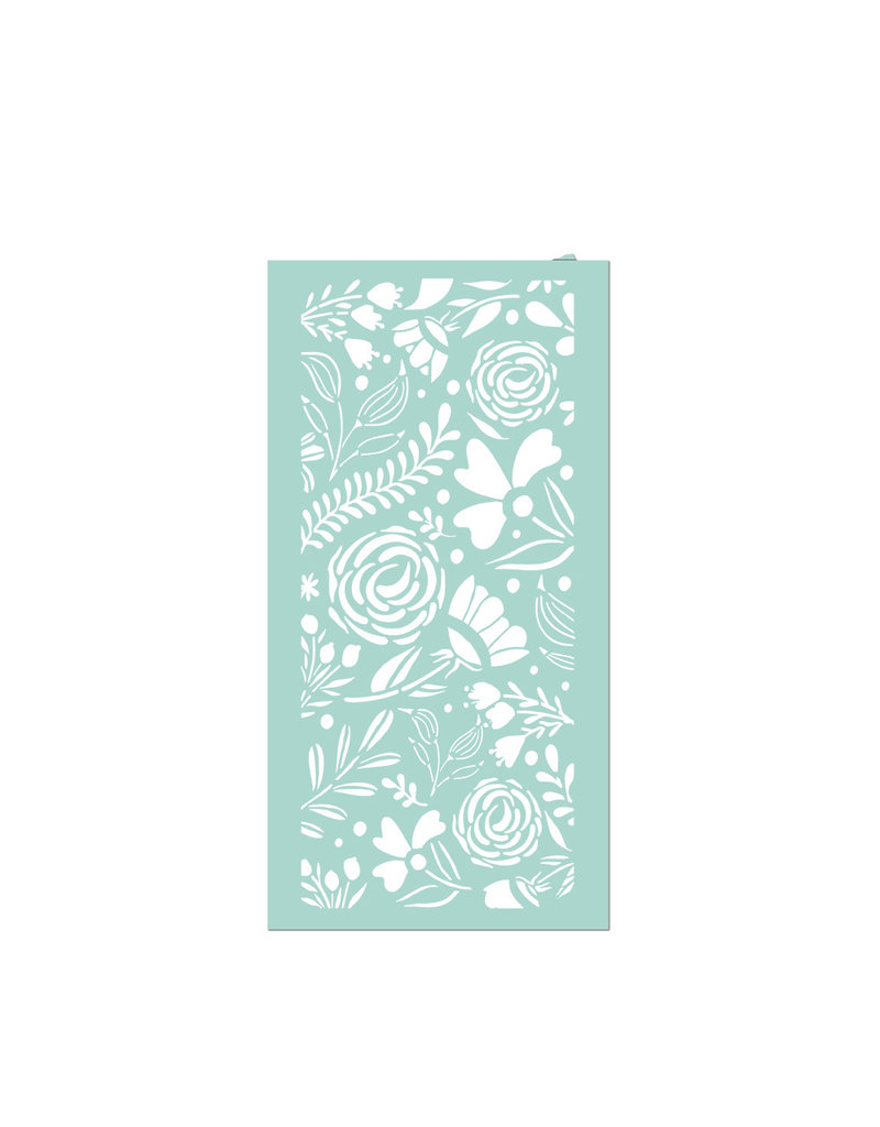 Stamperia Thick stencil cm. 12X25 Big roses