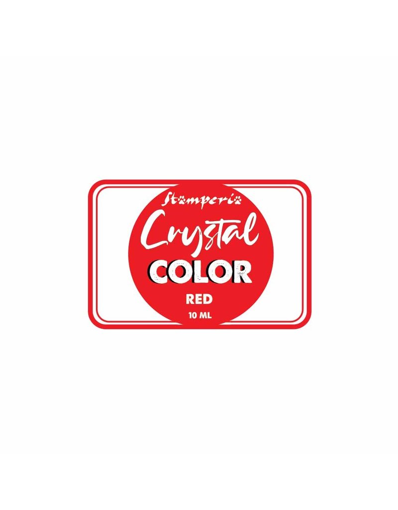 Stamperia Crystal color 10 ml. Red