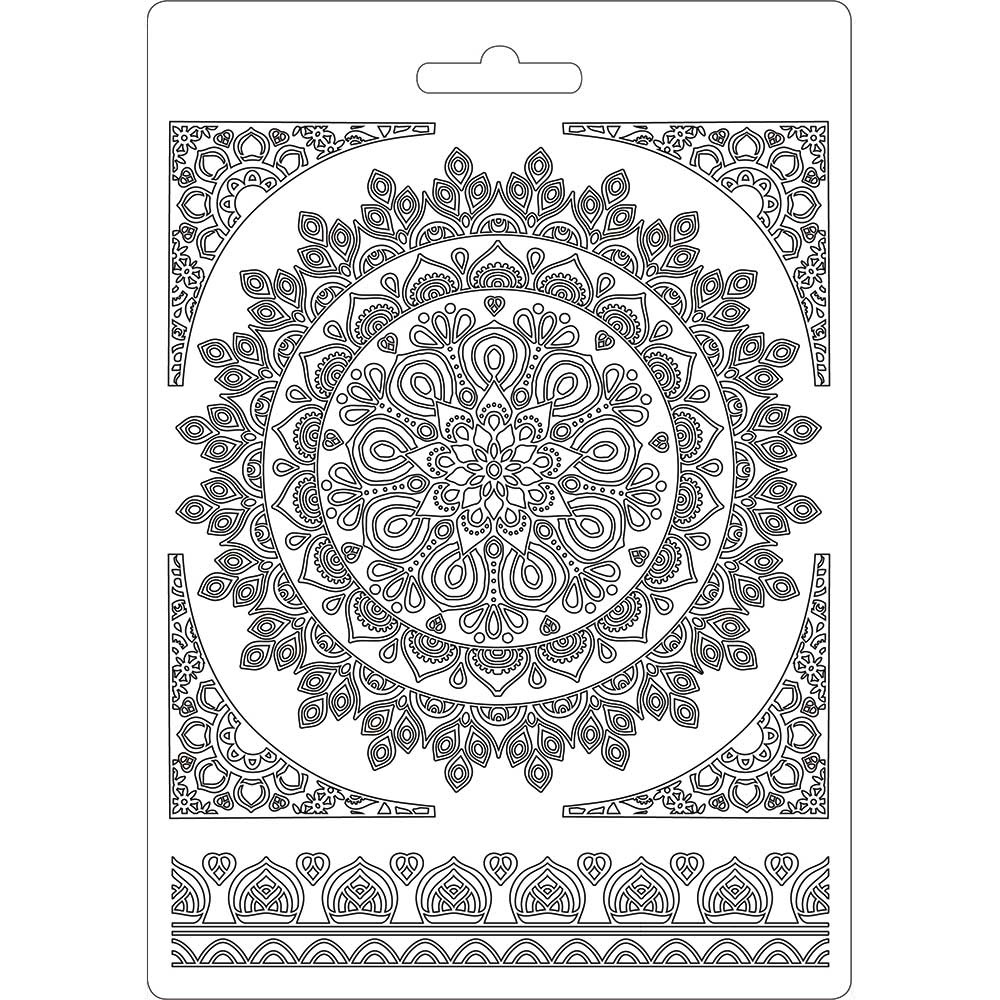 Stamperia Soft Mould A5 - Round lace