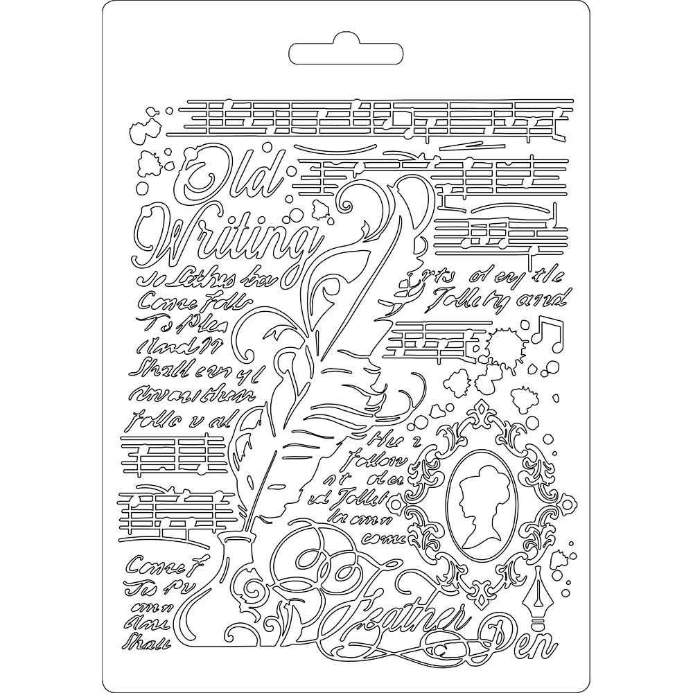 Stamperia Soft Mould A5 - Feather