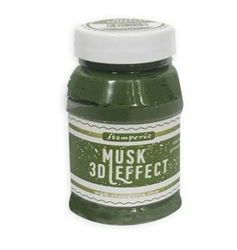 Stamperia 3D Musk effect 100 ml. Dark Green