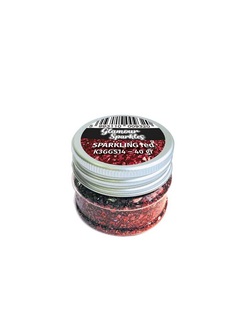 Stamperia Sparkles 40gr. Sparkling Red