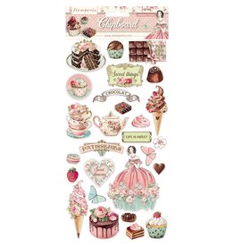 Stamperia Chipboard cm. 15x30 - Sweety