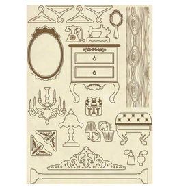 Stamperia Wooden frame A5 - Furniture items