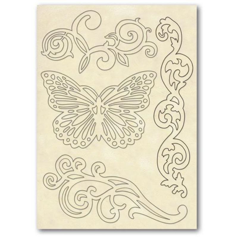 Stamperia Wooden frame A5 - Butterfly