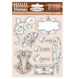 Stamperia HD Natural Rubber Stamp  cm.14x18 Princess