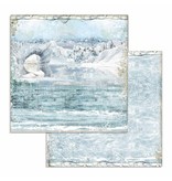 Stamperia Block 10 sheets 30.5x30.5 (12"x12") Double Face Arctic Antarctic