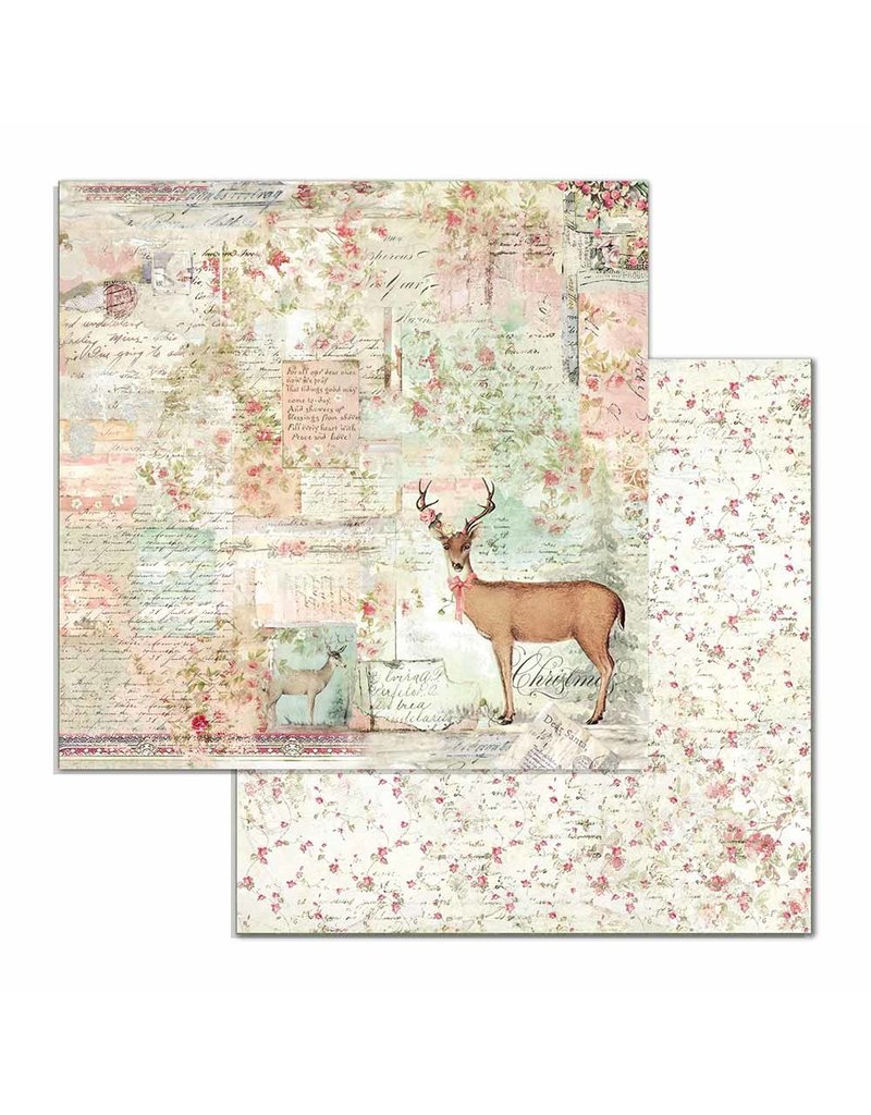 Stamperia Double Face Paper Deer