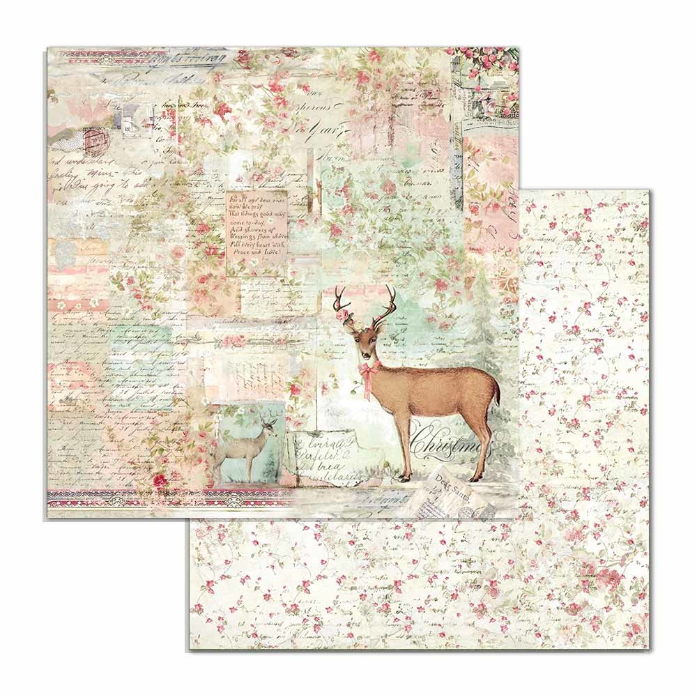Stamperia Double Face Paper Deer