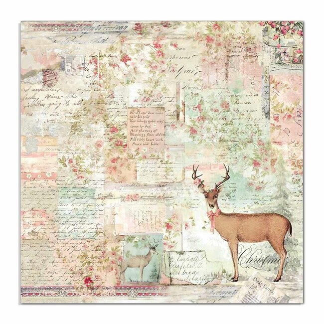 Stamperia Double Face Paper Deer