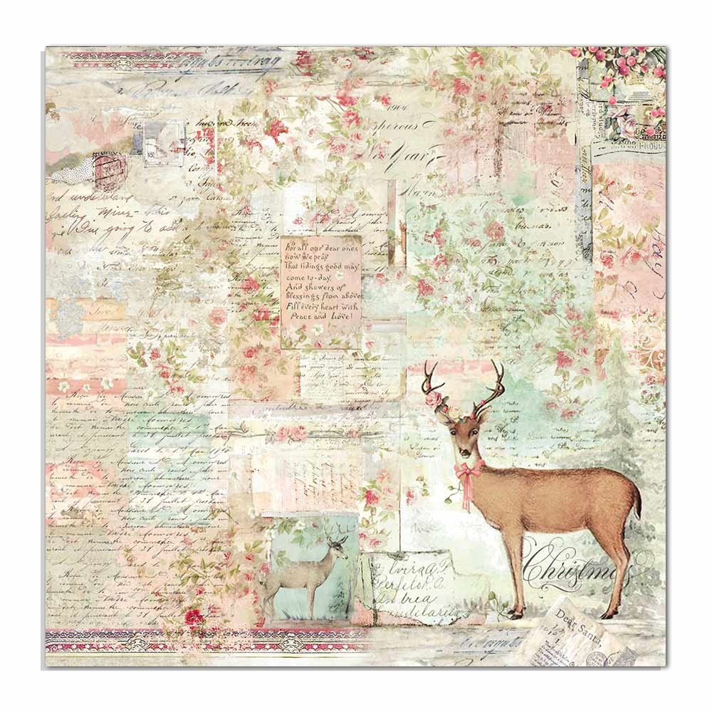 Stamperia Double Face Paper Deer
