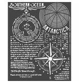 Stamperia Thick stencil cm. 20X25 Southern Ocean