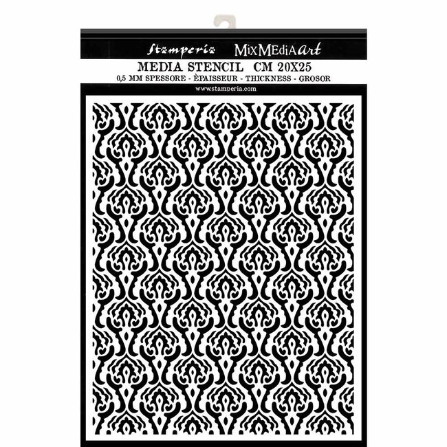 Stamperia Thick stencil cm. 20X25 Texture 1