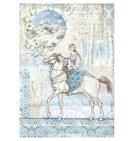 Stamperia A4 Rice paper packed Horse