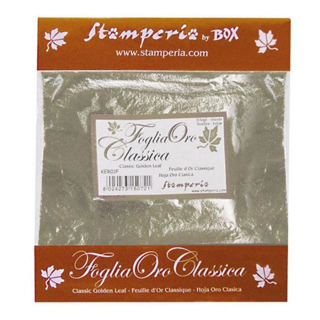 Stamperia 11 sheets - Silver foil