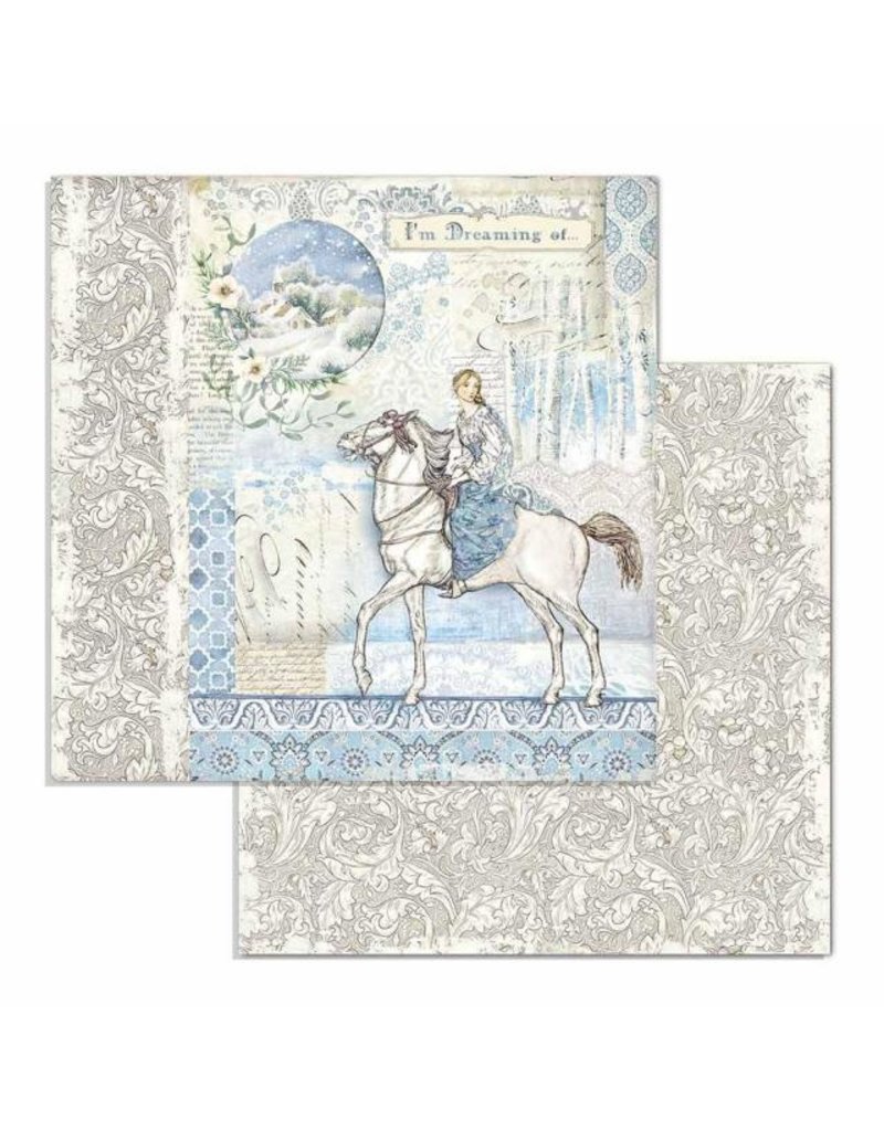 Stamperia Double Face Paper Horse