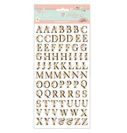 Stamperia Chipboard cm.15x30 Alphabet