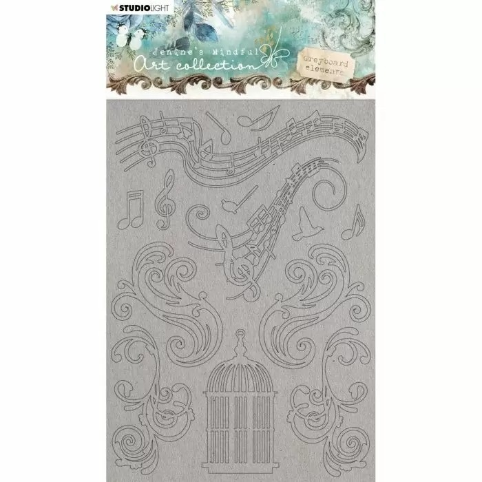 Studio Light Studio Light • Greyboard A5 Jenine's mindful art 2,0 nr,01