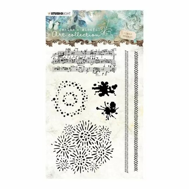 Studio Light Studio Light • Clear stamp A6 Jenine's mindful art nr,03