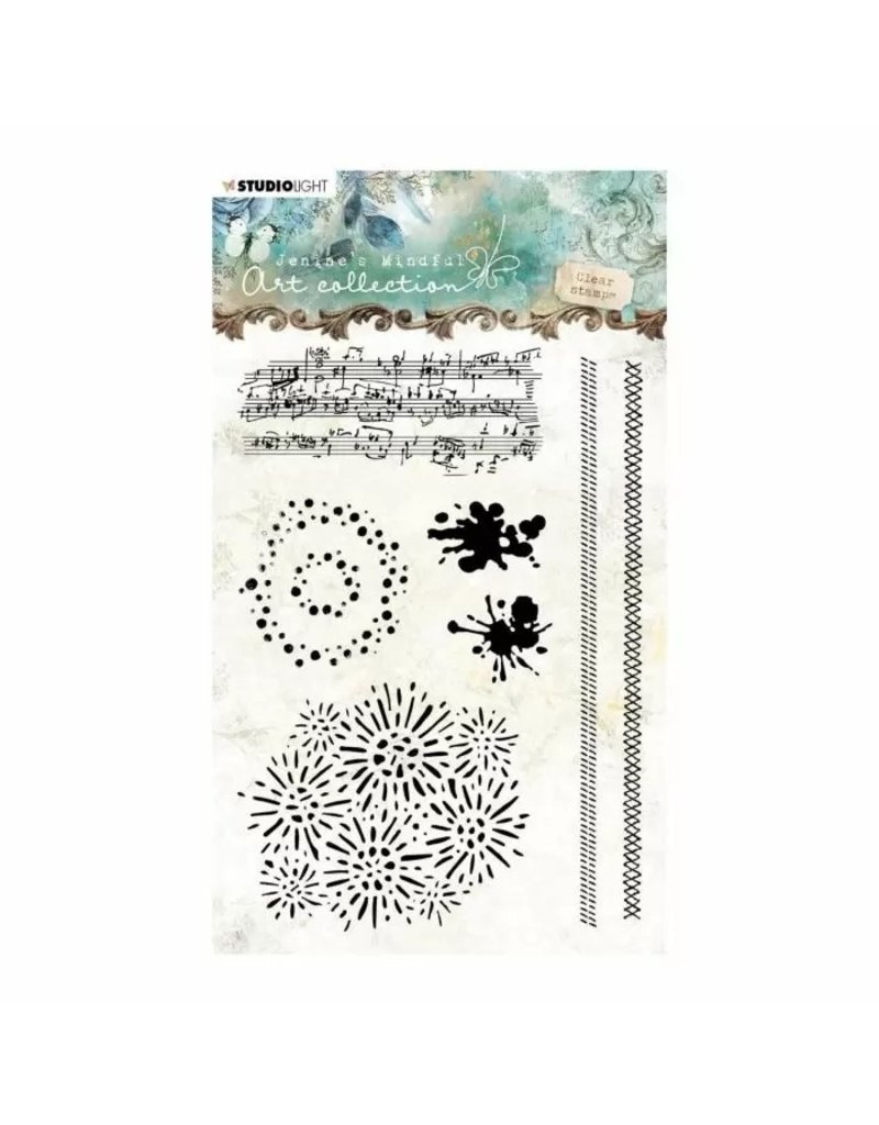 Studio Light Studio Light • Clear stamp A6 Jenine's mindful art nr,03