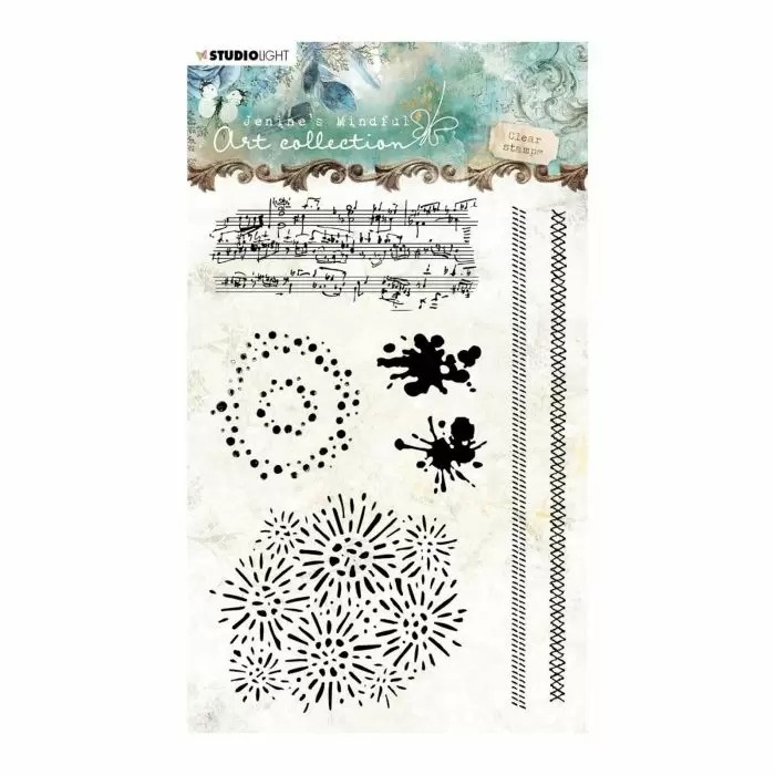 Studio Light Studio Light • Clear stamp A6 Jenine's mindful art nr,03