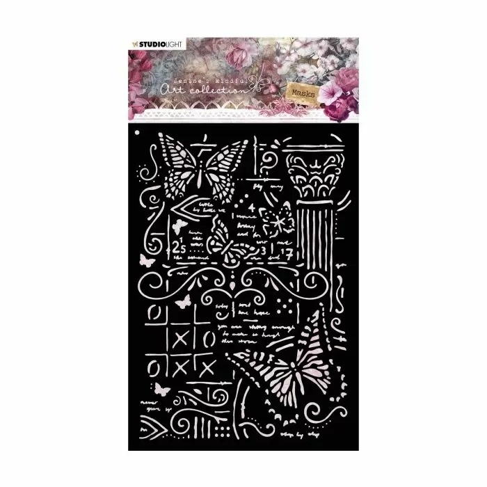 Studio Light Studio Light • Mask stencil A6 Jenine's mindful art nr,06