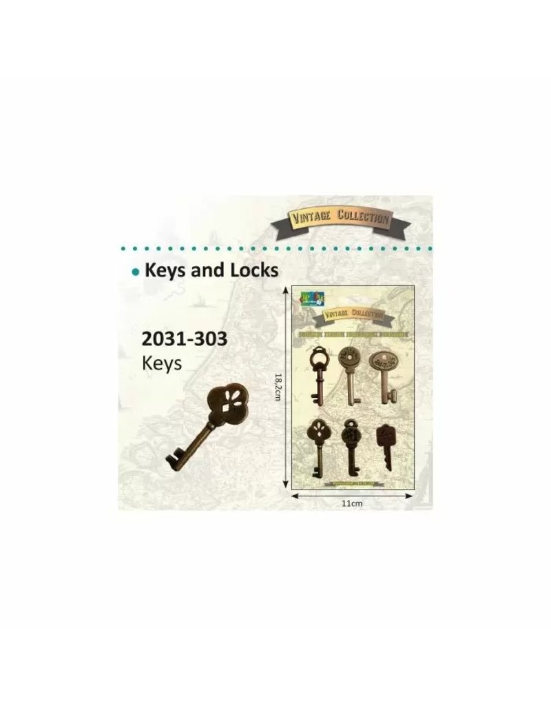 Vaessen Creative Vaessen Creative • Vintage Keys 6pcs