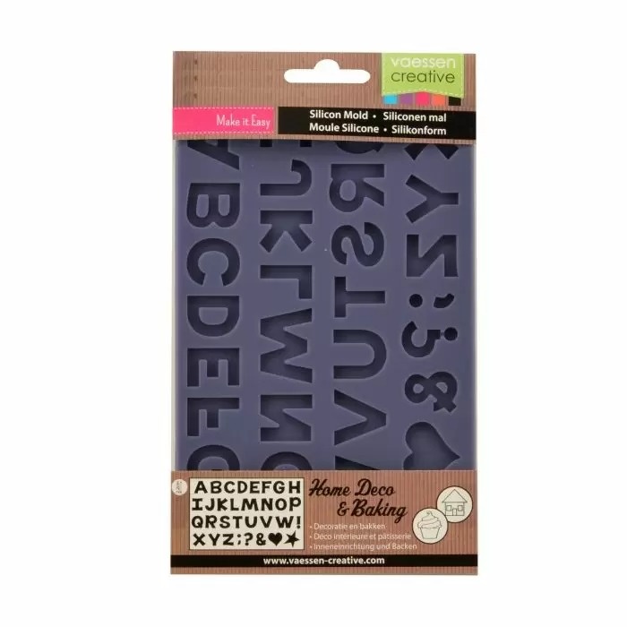 Vaessen Creative Vaessen Creative • Siliconen mal alfabet