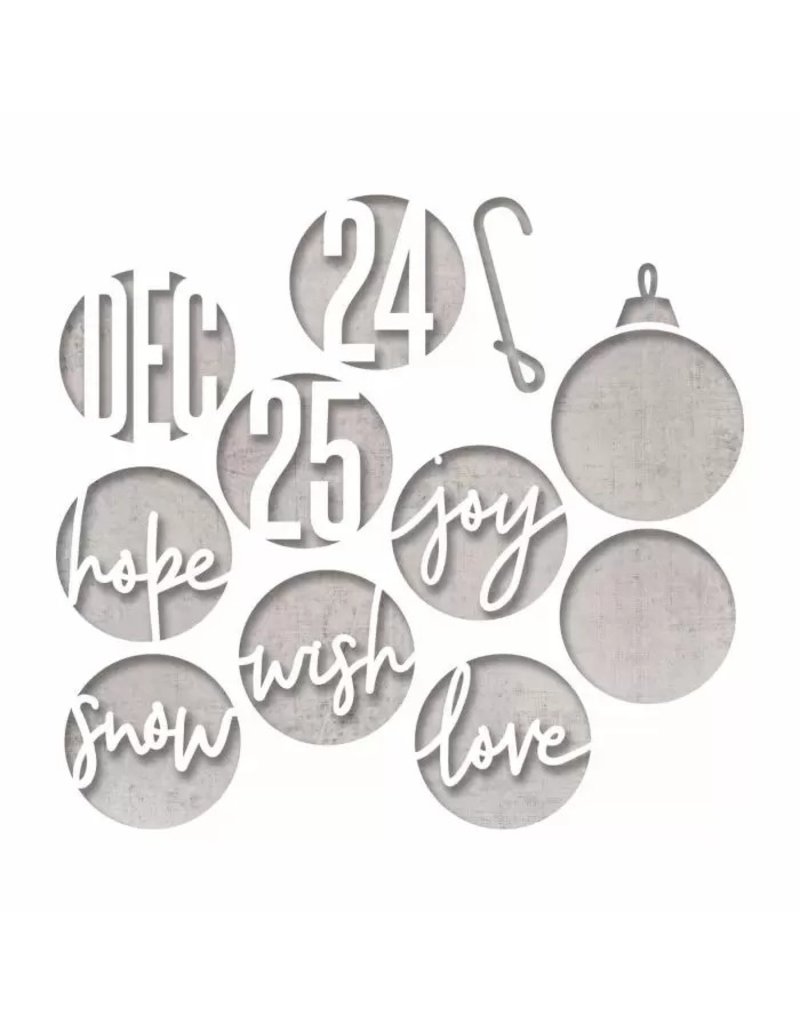 Sizzix Sizzix • Thinlits die set Circle words