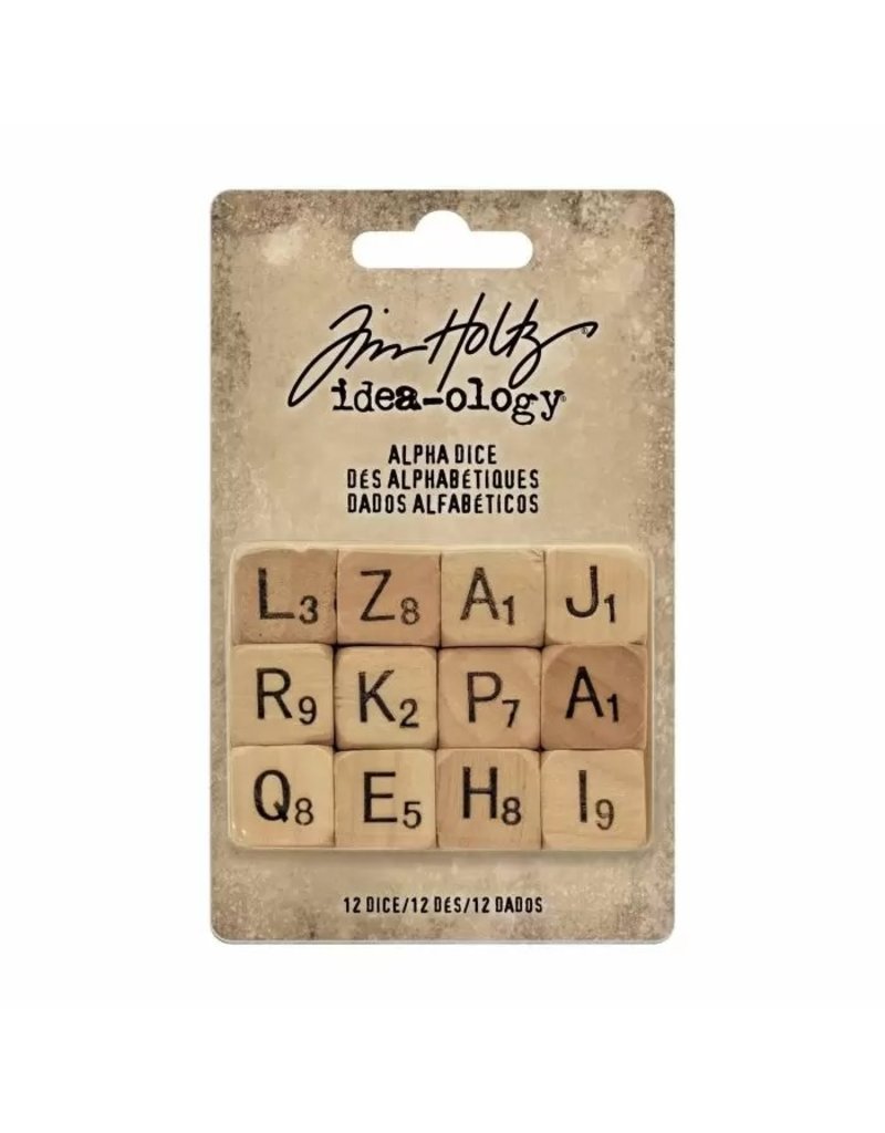 Tim Holtz · Idea-ology Idea-ology • Tim Holtz alpha dice 12pk