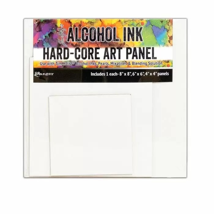 Tim Holtz · Ranger Ranger • Tim Holtz alcohol ink hard-core art panel