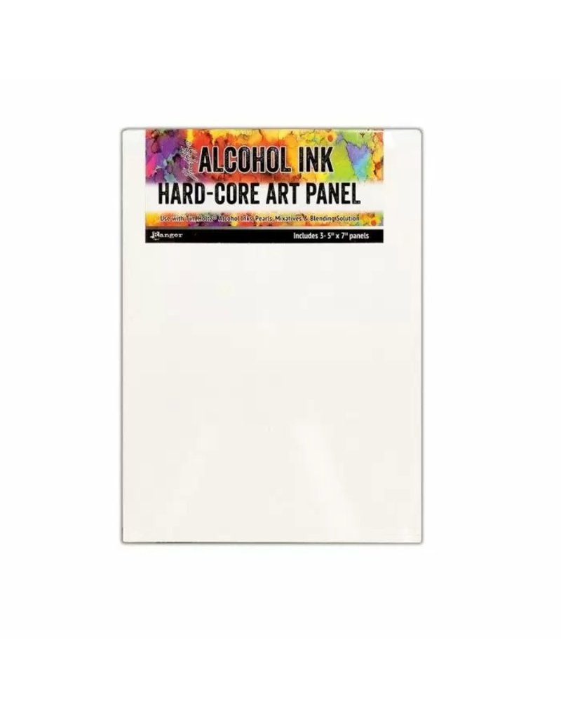 Tim Holtz · Ranger Ranger • Tim Holtz alcohol ink hard-core art panel