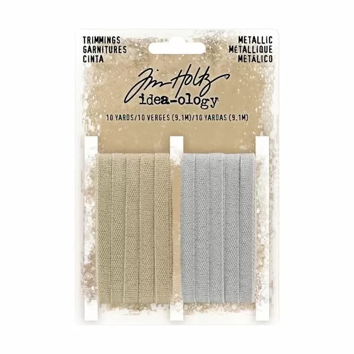 Tim Holtz · Idea-ology Idea-Ology • Tim Holtz Trimmings Metallic 2pcs